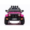 Elektrické autíčko Jeep BRD-7588 4x4 Růžové