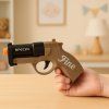 Dětská pistole Mini Na Náboje A Nábojnice Černo-Hnědá 13,5 cm 5