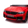 Elektrické Autíčko BMW M5 S Plošinou Pro Rodiče Červené Lakované 6