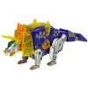 Dětská pistole Dinobots 2v1 Dinosaurus na šipky Fialový Triceratops Terč