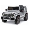 Elektrické Autíčko Mercedes AMG G 63 Stříbrné Lakované 2