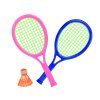 Sportovní sada Síť na volejbal Míč Badminton disk 3v1 3