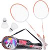 Badmintonová sada Rakety + 2 x košíčky + pouzdro