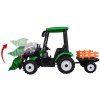 Dětský TRAKTOR elektrický na akumulátor Velký s přívěsem a lžící