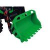 Dětský TRAKTOR elektrický na akumulátor Velký s přívěsem a lžící 7