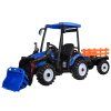 Velký elektrický TRAKTOR pro děti s přívěsem a lžící