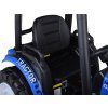 Velký elektrický TRAKTOR pro děti s přívěsem a lžící