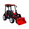 TRAKTOR Velký elektrický pro děti s přívěsem a lžící 4