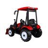 TRAKTOR Velký elektrický pro děti s přívěsem a lžící