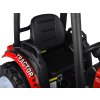 TRAKTOR Velký elektrický pro děti s přívěsem a lžící 6