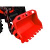 TRAKTOR Velký elektrický pro děti s přívěsem a lžící 7