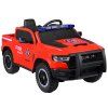 Dětské elektrické auto HASIČSKÝ PICKUP s majáky