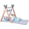 Hrací podložka Baby Gym Dřevěná Hrazdička Vzdělávací 3