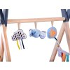 Hrací podložka Baby Gym Dřevěná Hrazdička Vzdělávací 4