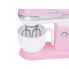 Růžová sada dětských spotřebičů mixér blender toustovač kávovar