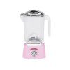Růžová sada dětských spotřebičů mixér blender toustovač kávovar