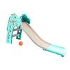 Aga4Kids Skluzavka s madlem 130 cm DS3701 Světle zelená