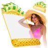 Nafukovací plážová matrace vodní hamaka do bazénu ananas
