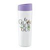 Termohrnek Garden Violet 340 ml AMBITION