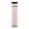 Termoláhev z nerezové oceli s dotykovým LCD displejem Indi Pink 420 ml AMBITION