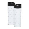 Termohrnek Art Deco Stars Vločky 340 ml AMBITION