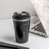 Černý termohrnek Spark 380 ml AMBITION