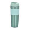 Mátově zelený termohrnek Metalic 450 ml AMBITION