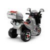 Dětská elektrická motorka HC8051 stříbrná 3