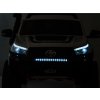 Elektrické autíčko Toyota Hilux pro 2 osoby černé 12