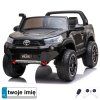 Elektrické autíčko Toyota Hilux pro 2 osoby černé