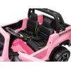 Elektrické autíčko Toyota Hilux pro 2 osoby růžové