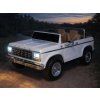 Elektrické autíčko Ford Bronco Pickup Dvoumístné bílé 11