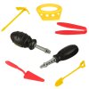 Kinetický písek pro děti 1100 g hrad vozidla formičky figurky kreativní sada 12
