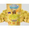 Kinetický písek TUBAN Senzorický nadýchaný voňavý Fluffy 90 g žlutý