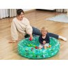 Suchý bazén Bestway s míčky 91x20 cm + 50 míčků ZELENÝ