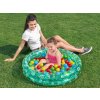 Suchý bazén Bestway s míčky 91x20 cm + 50 míčků ZELENÝ
