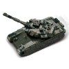 RC tank s otočnou věžičkou a zvuky tmavě-zelený 9