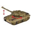 RC tank s otočnou věžičkou a zvuky hnědý 7