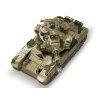 RC tank s otočnou věžičkou a zvuky hnědý 9