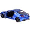 Autíčko Toyota GR86 1:28 kovové s efekty modrá-metalíza