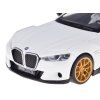 Autíčko BMW 3.0 CSL kovové  1:34 s efekty bílé 8