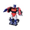 Robot Magnetický Transformer 2v1 velký červený 5