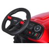 Elektrické autíčko TRAKTOR s přívěsem červené