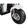 Dětská velká elektrická motorka Chopper 2 motory bílá