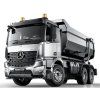 RC auto Mercedes Arocs sklápěč + návěs 1:20 kovové