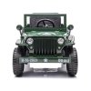 Dětské elektrické autíčko Vojenské Willys Zelené