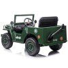 Dětské elektrické autíčko Vojenské Willys Zelené