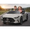 Dětské elektrické autíčko Mercedes AMG GT63 dvoumístné Šedé 7