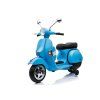 Dětský elektrický skútr Vespa LED světla MP3 panel Modrý 2
