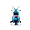Dětský elektrický skútr Vespa LED světla MP3 panel Modrý 5